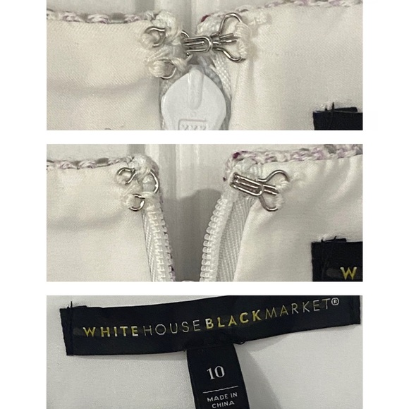 Tweed Side-Panel Sleeveless A-Line Dress, 10 - Picture 4 of 16